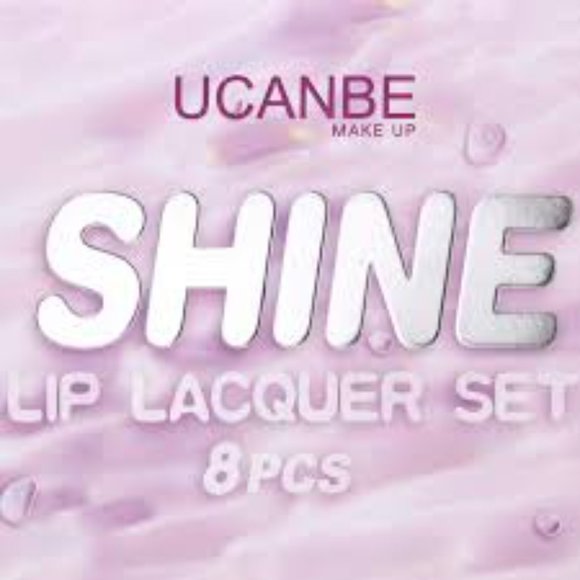 Makeup | New Ucanbe 8 Pc Lipgloss Set Waterproof Lip Stain | Poshmark